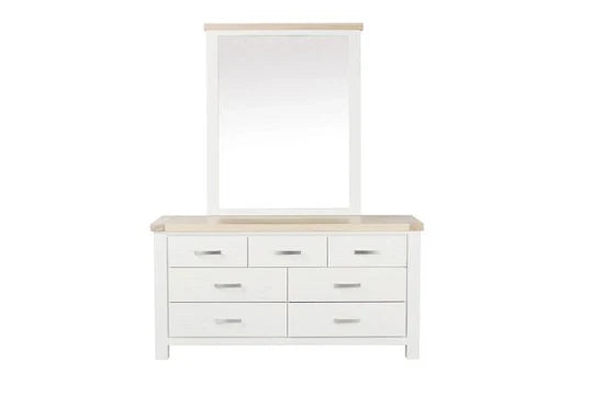 SF 2 Tone 7 Drawer Lowboy