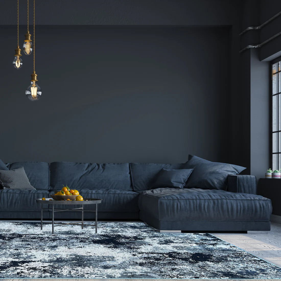 Alto Stormy Blue Rug 160 x 230cm