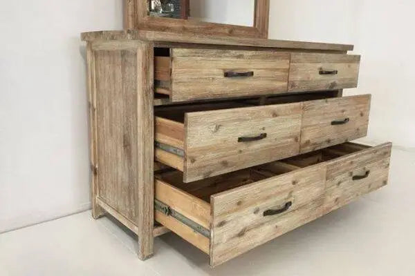 SF Belle 6 Drawer Lowboy/ Dresser