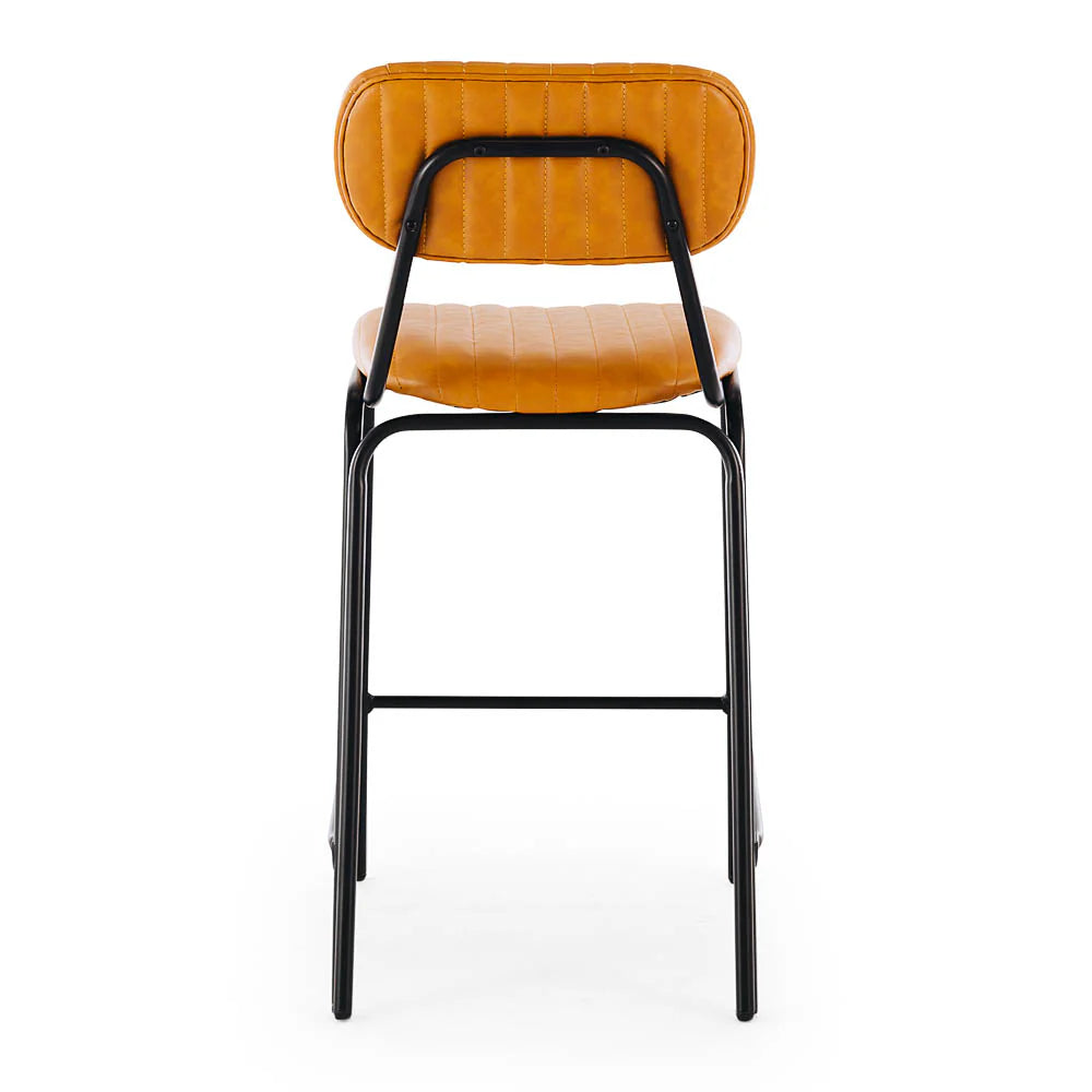 SAL Datsun Vintage Camel PU Bar Stool