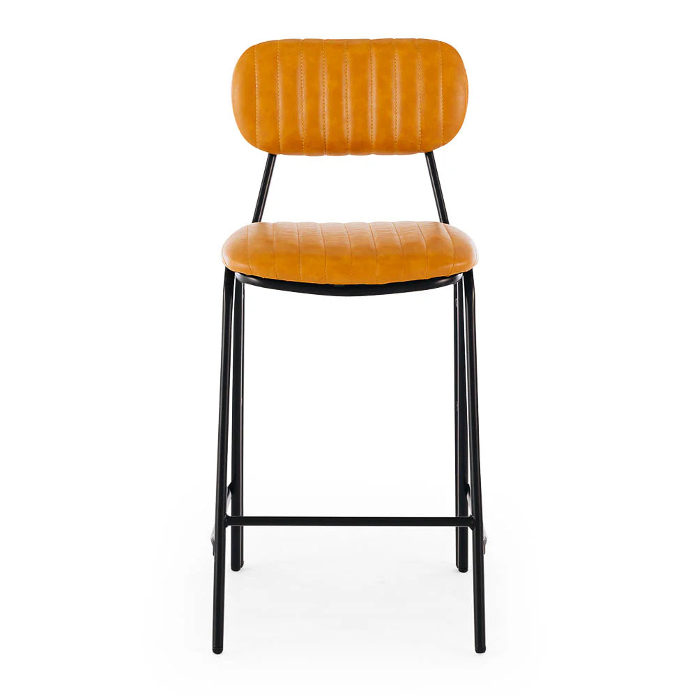 SAL Datsun Vintage Camel PU Bar Stool
