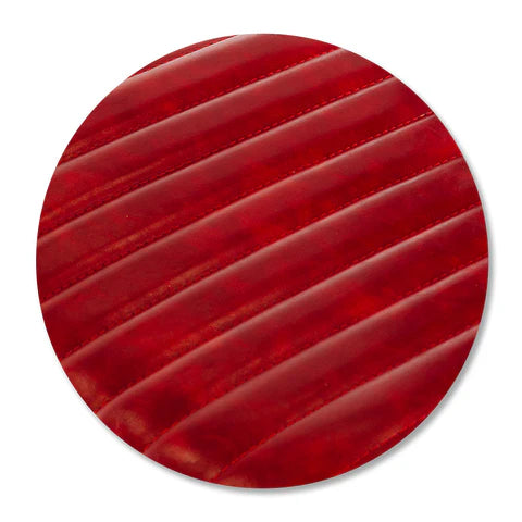 Datsun Vintage Red PU Bar Stool