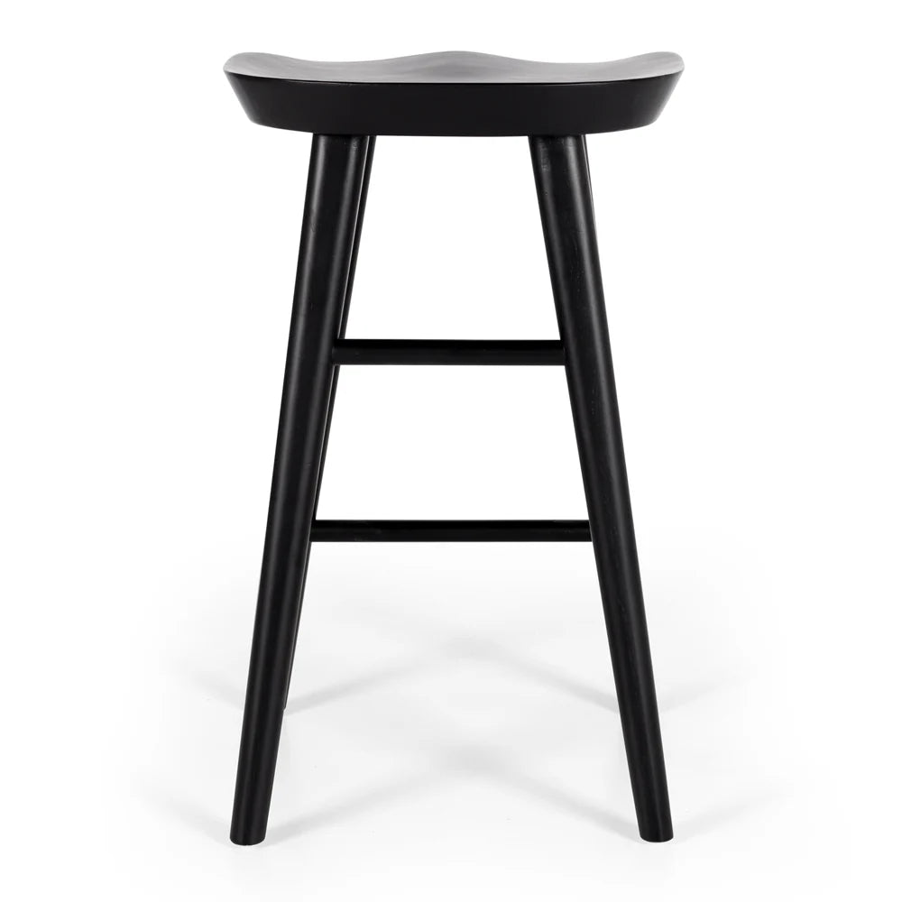 SAL Fuji Black Oak Bar Stool
