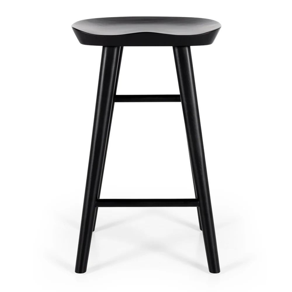 SAL Fuji Black Oak Bar Stool