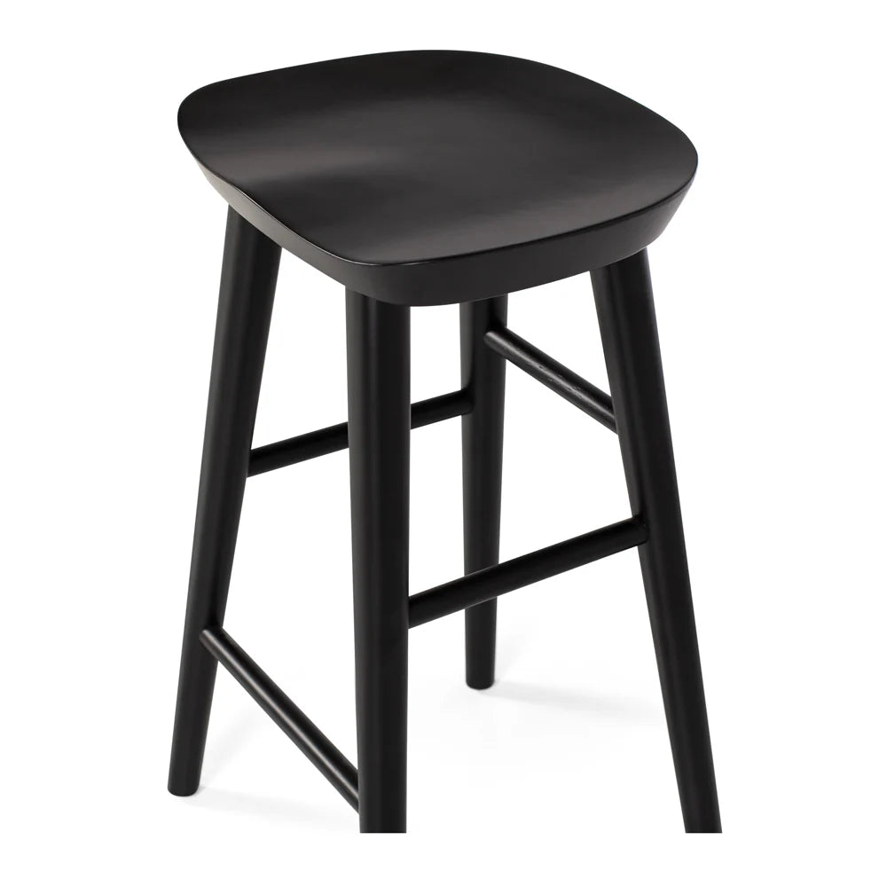 SAL Fuji Black Oak Bar Stool