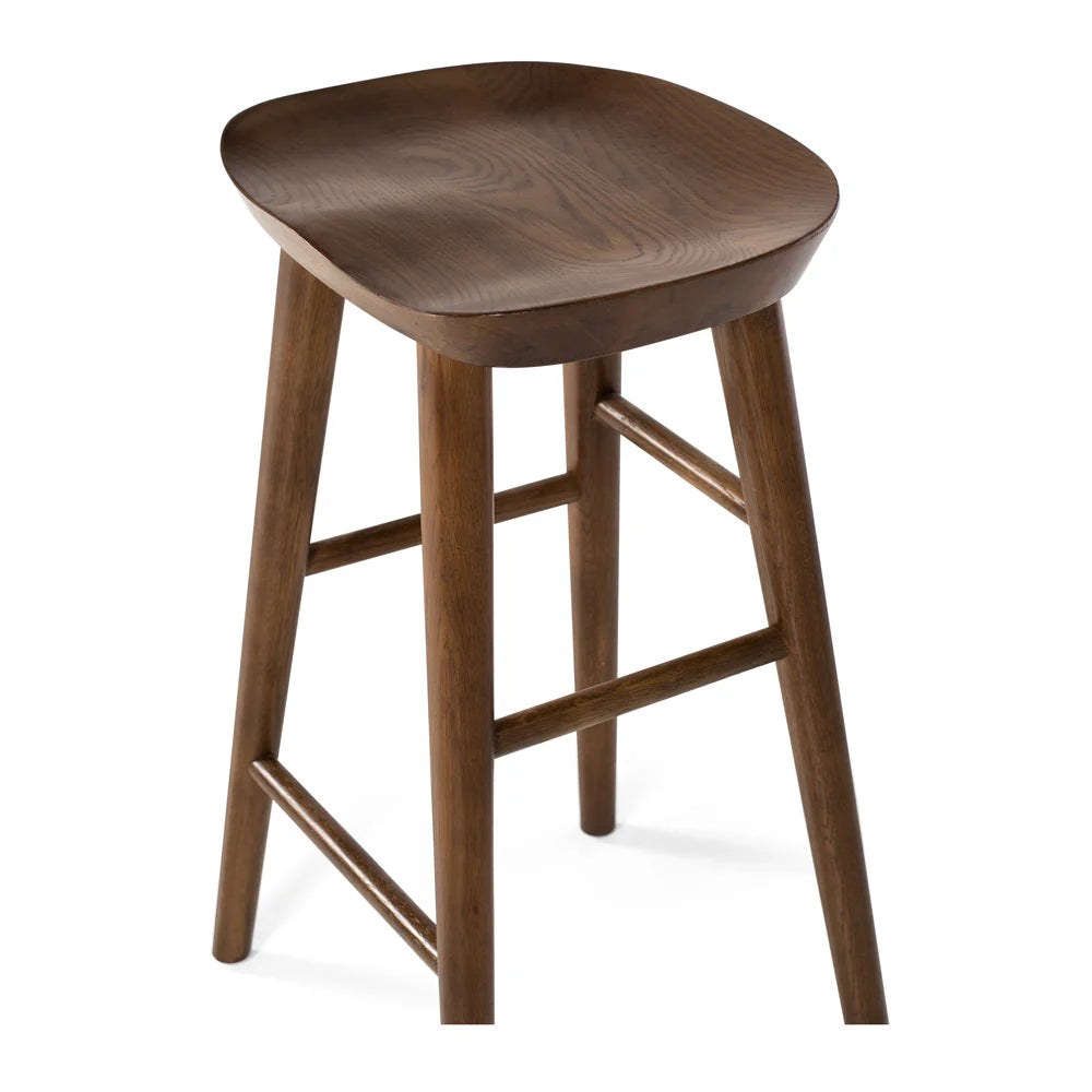 SAL Fuji Barstool - Deep Oak