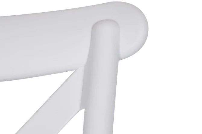 Gemelle White Dining Chair