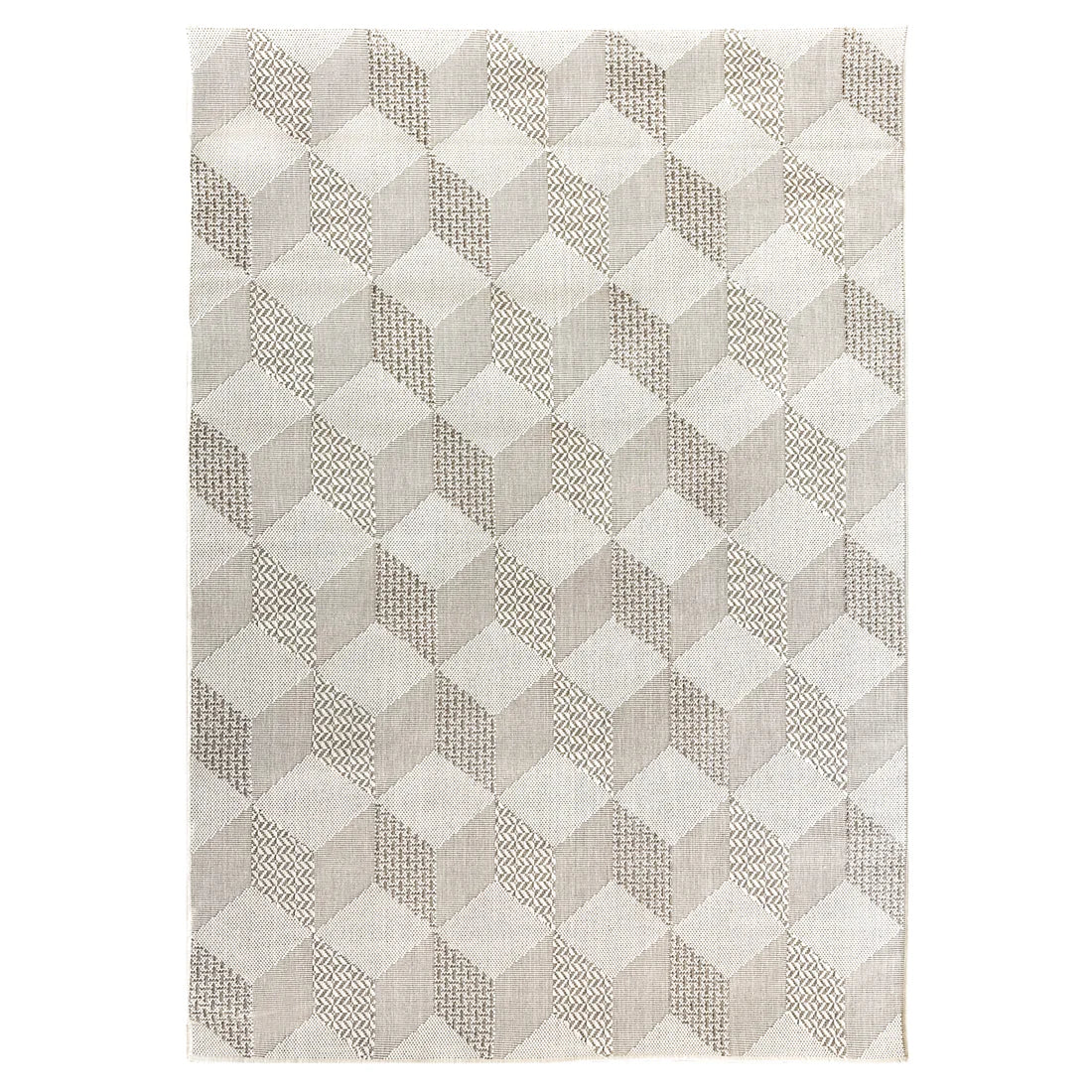 SIG Lakehouse Rug 3D Box Beige 160 x 230