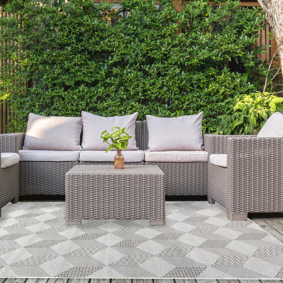 SIG Lakehouse Rug 3D Box Beige 160 x 230