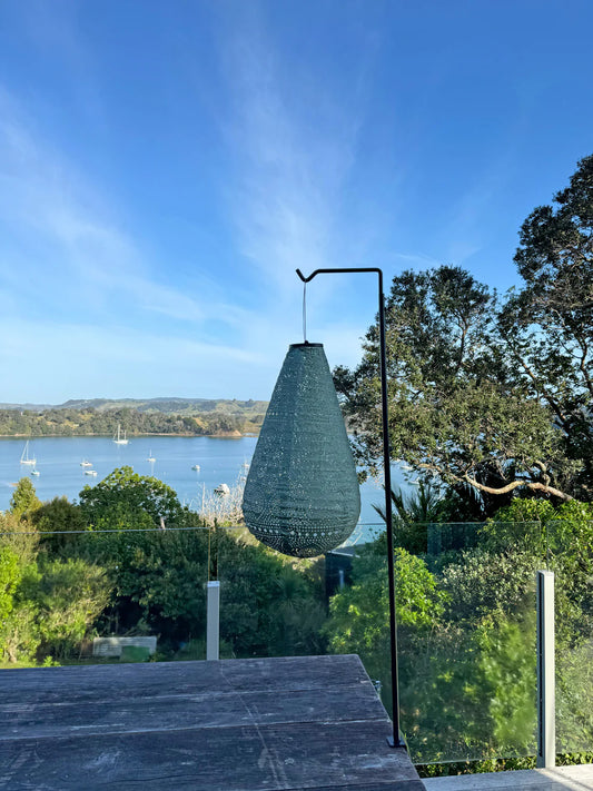 Lantern Drop 28cm Sage Green Spectare