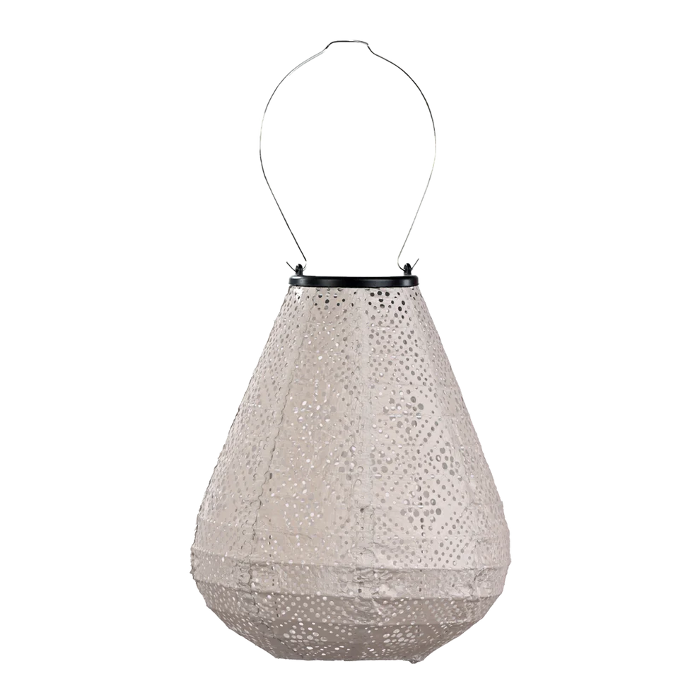 Lantern Tulip 20cm Light Taupe Topaz