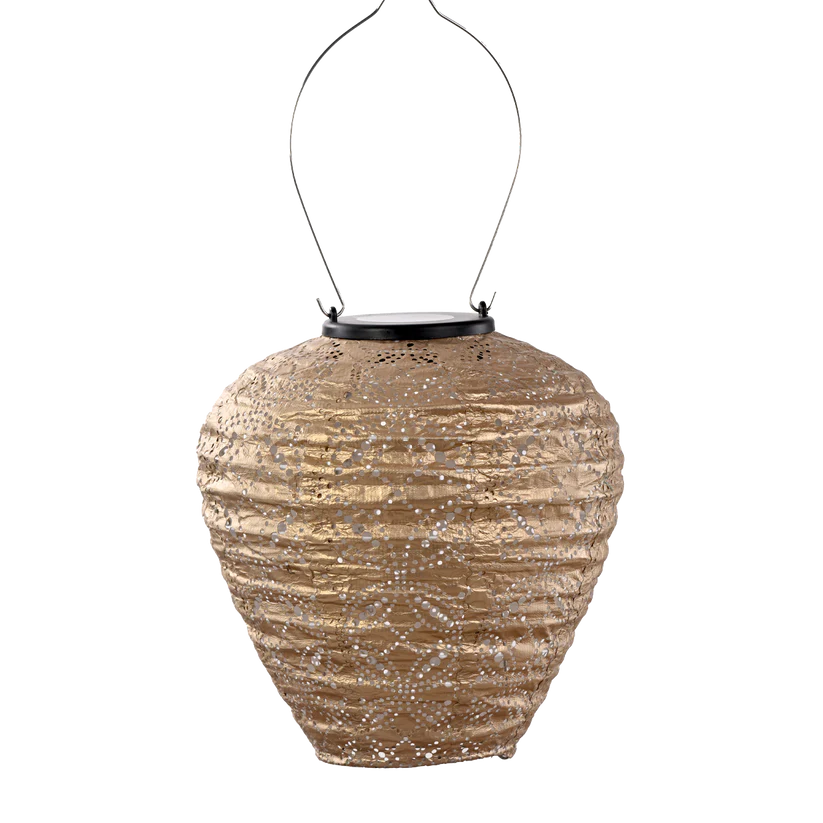 PAR Lantern Balloon 20cm Gold Mandela