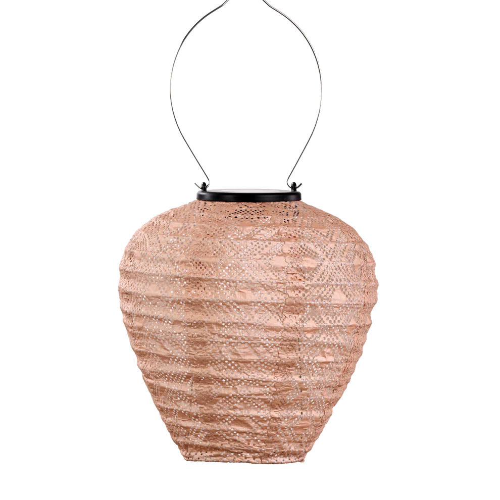 PAR Lantern Balloon 20cm Pink Mosaic