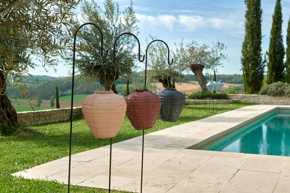 PAR Lantern Balloon 20cm Pink Mosaic