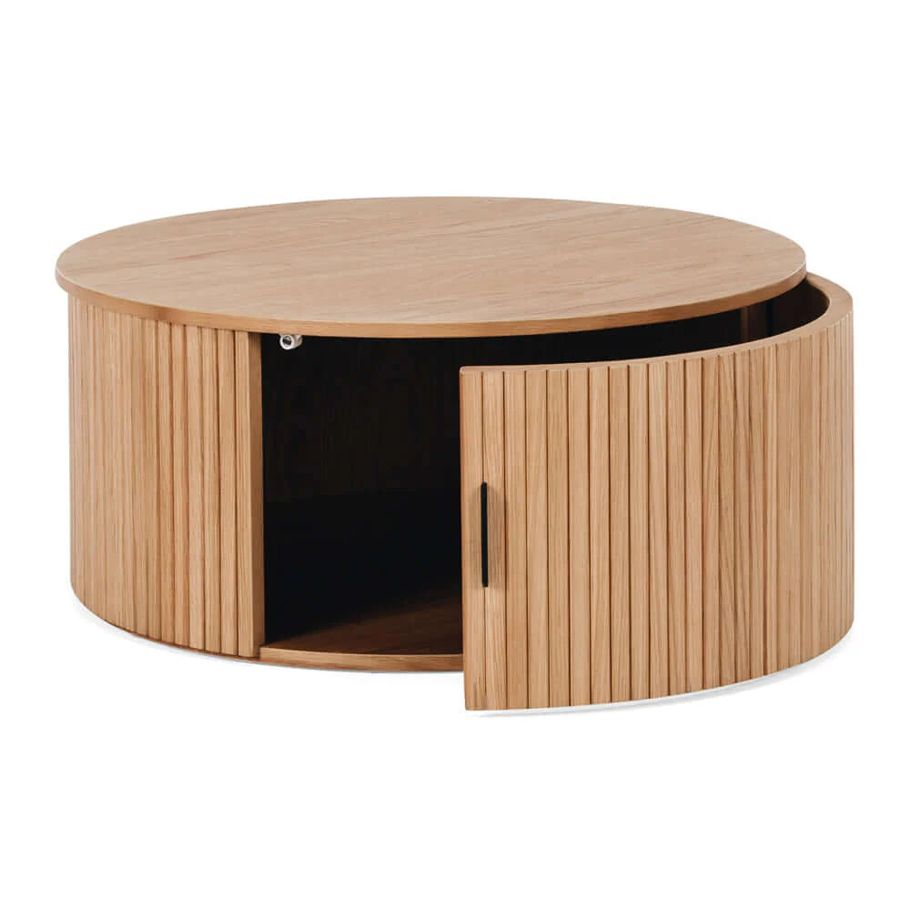 Palliser Round Natural Oak Coffee Table