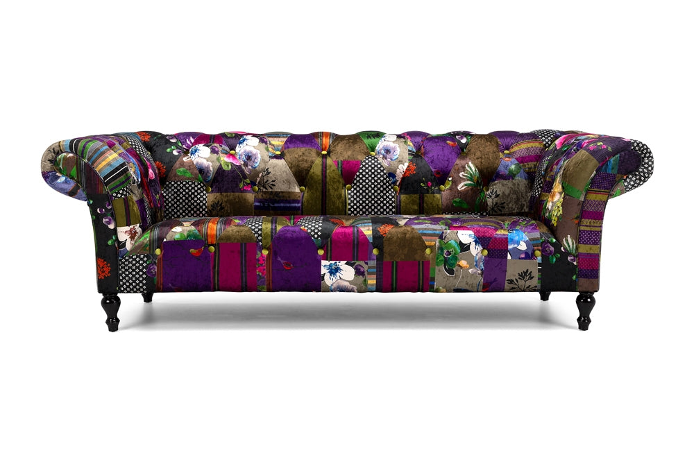 Patchwork 3 Seater Sofa