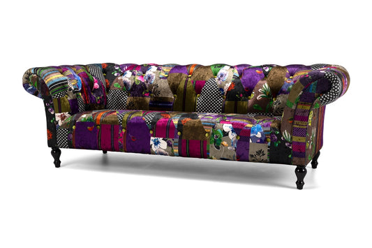 Patchwork 3 Seater Sofa