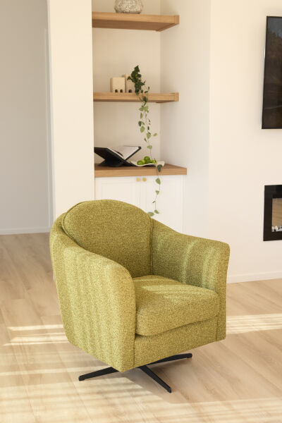 Ralph Chair Metal Swivel Base