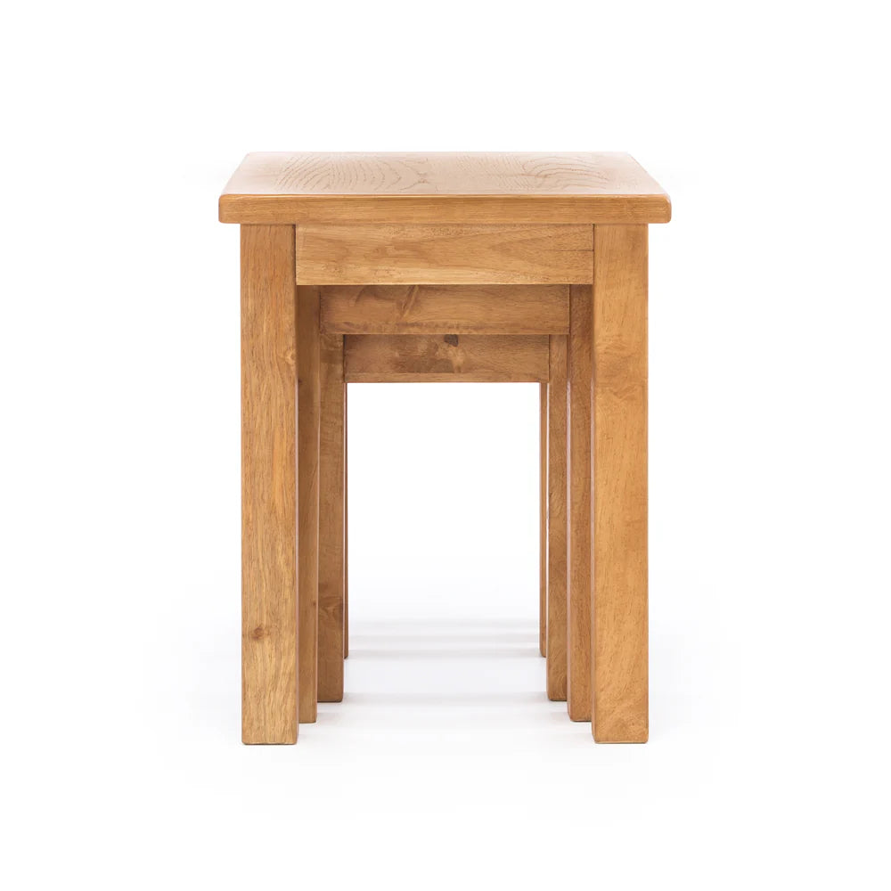 SAL Salisbury Oak Nest Of Tables