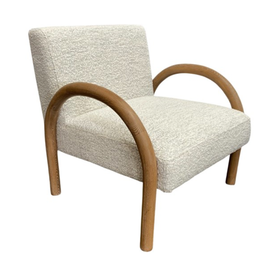LEF Santiago Accent Chair Merino Cotton