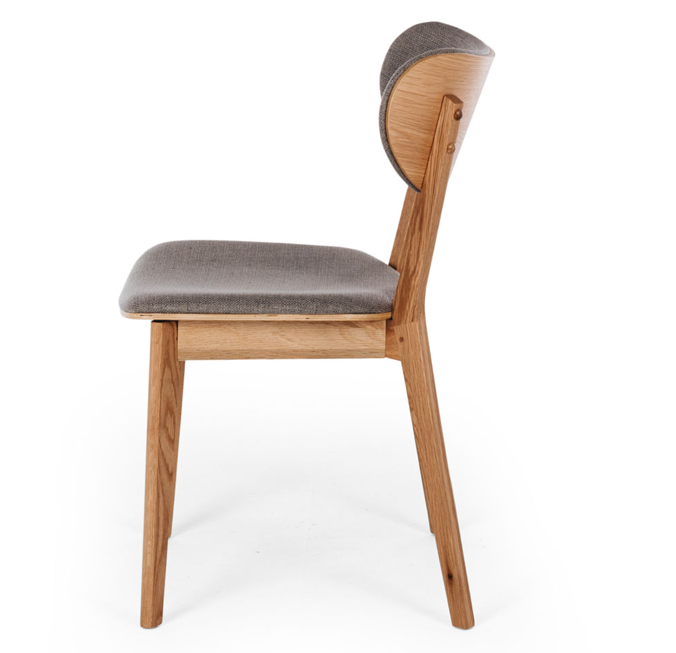 Zurich Light Grey Oak Dining Chair