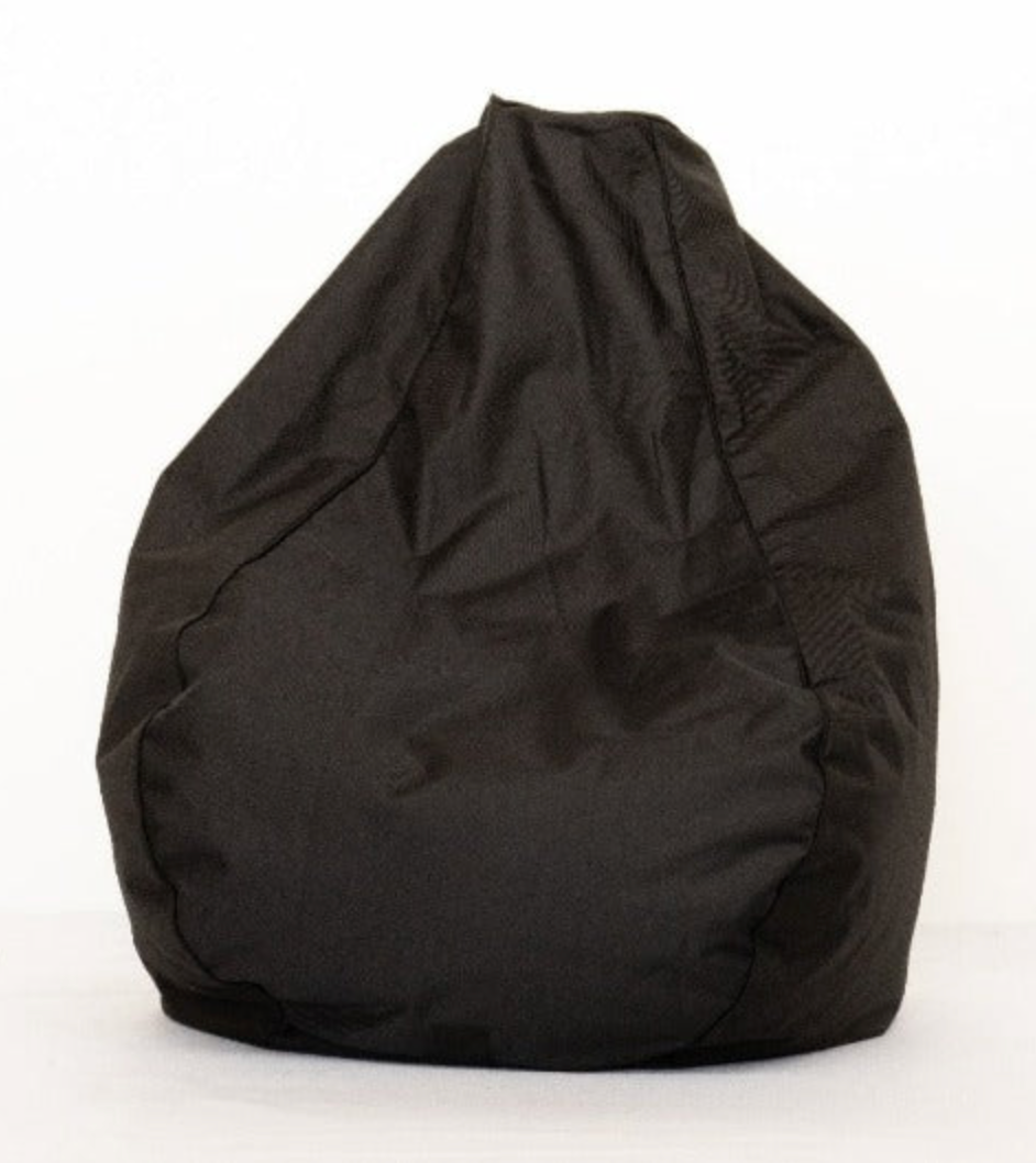 DUNL Black Canvas Bean Bag