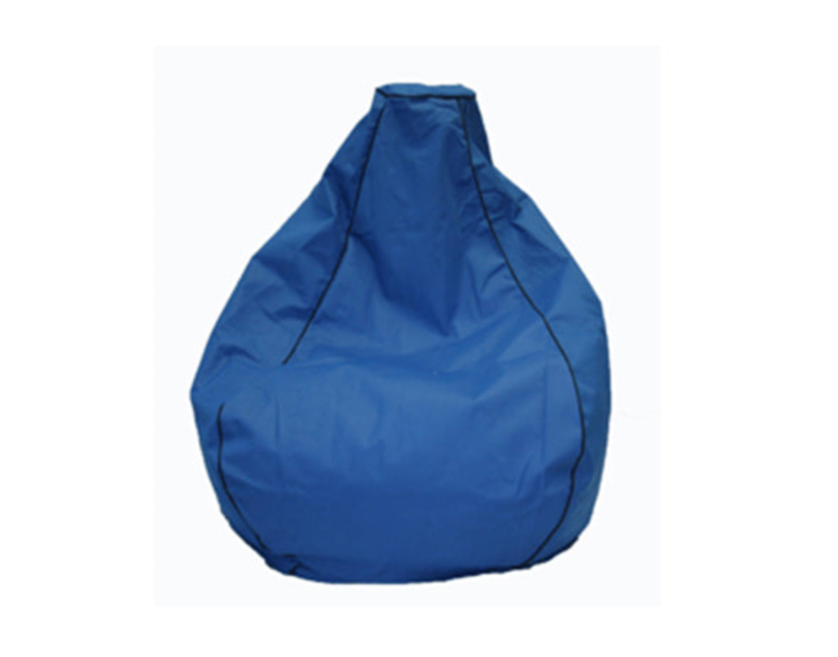 DUNL Blue Canvas Bean Bag