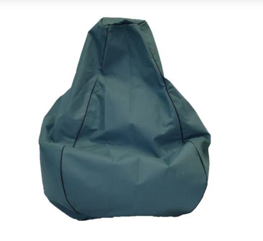 Teal Canvas Bean Bag