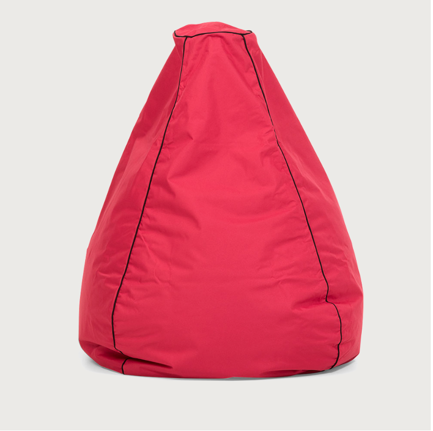 DUNL Red Canvas Bean Bag