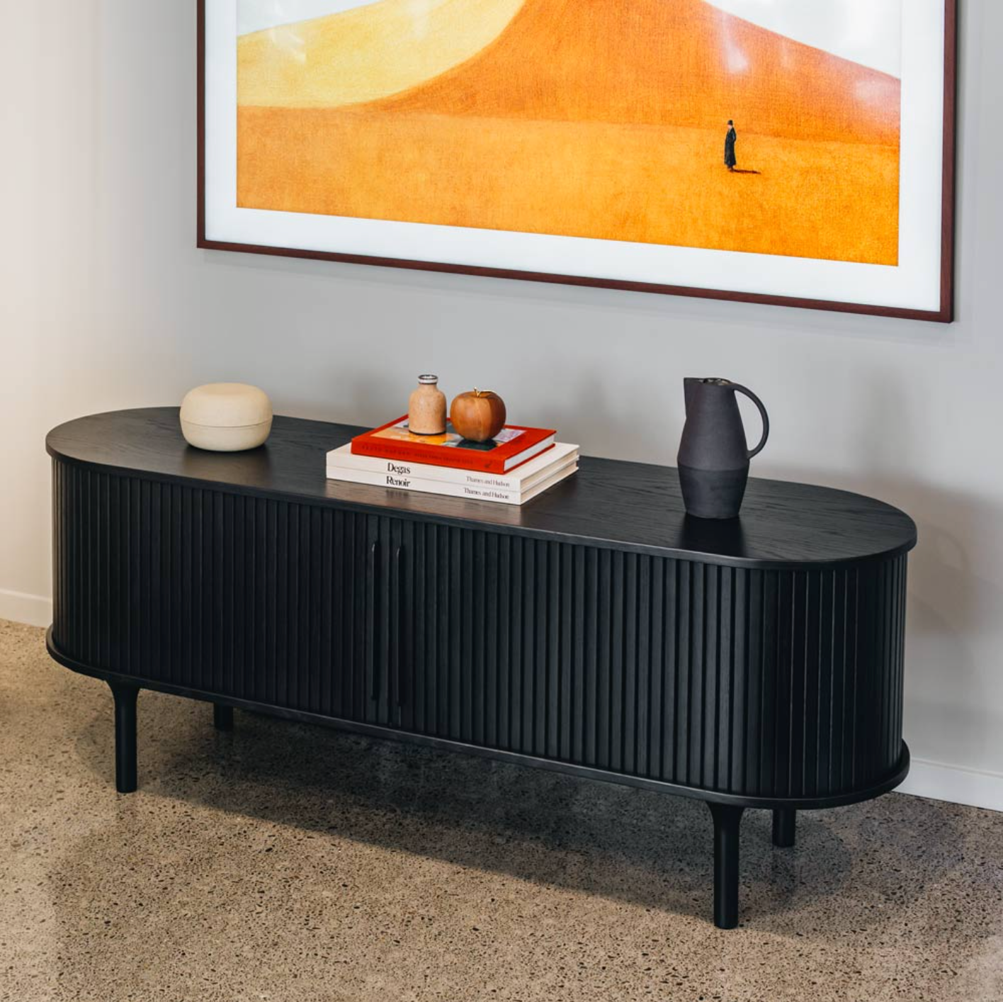 SAL Palliser Black TV Unit