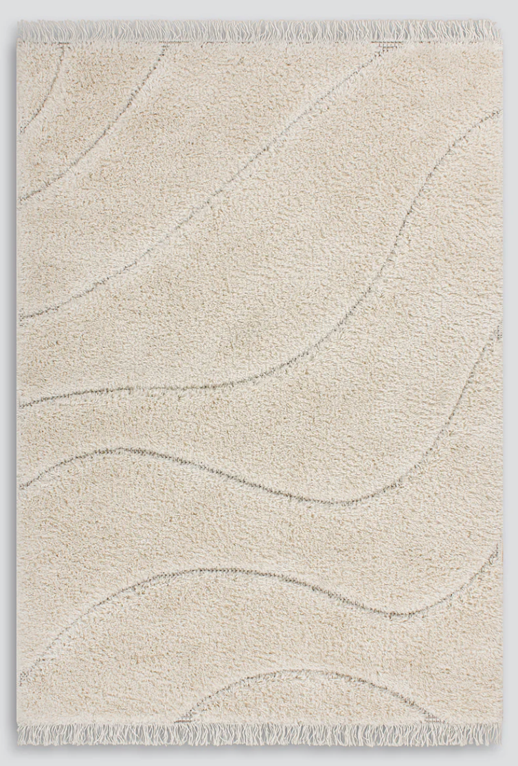 FUR Josie Ivory Rug 160 x 230cm