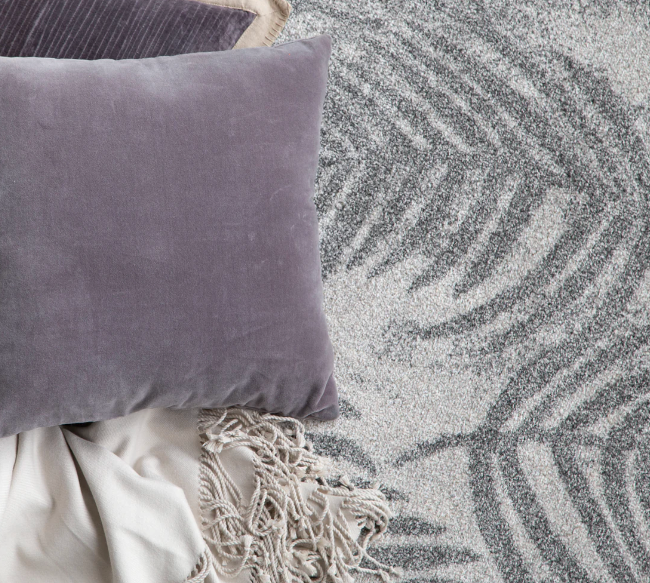 Asana Botanica Light Grey/Dark Grey Rug 160 x 230cm