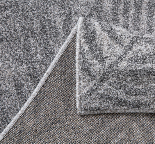 Asana Botanica Light Grey/Dark Grey Rug 160 x 230cm