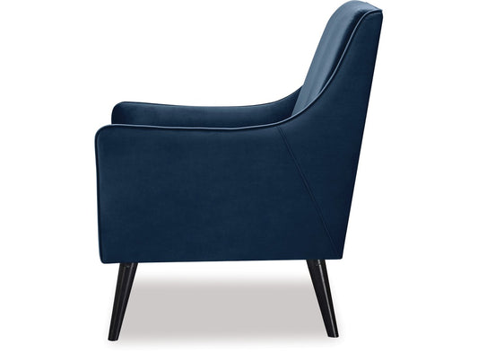 Tekapo Resting Chair Navy Velvet