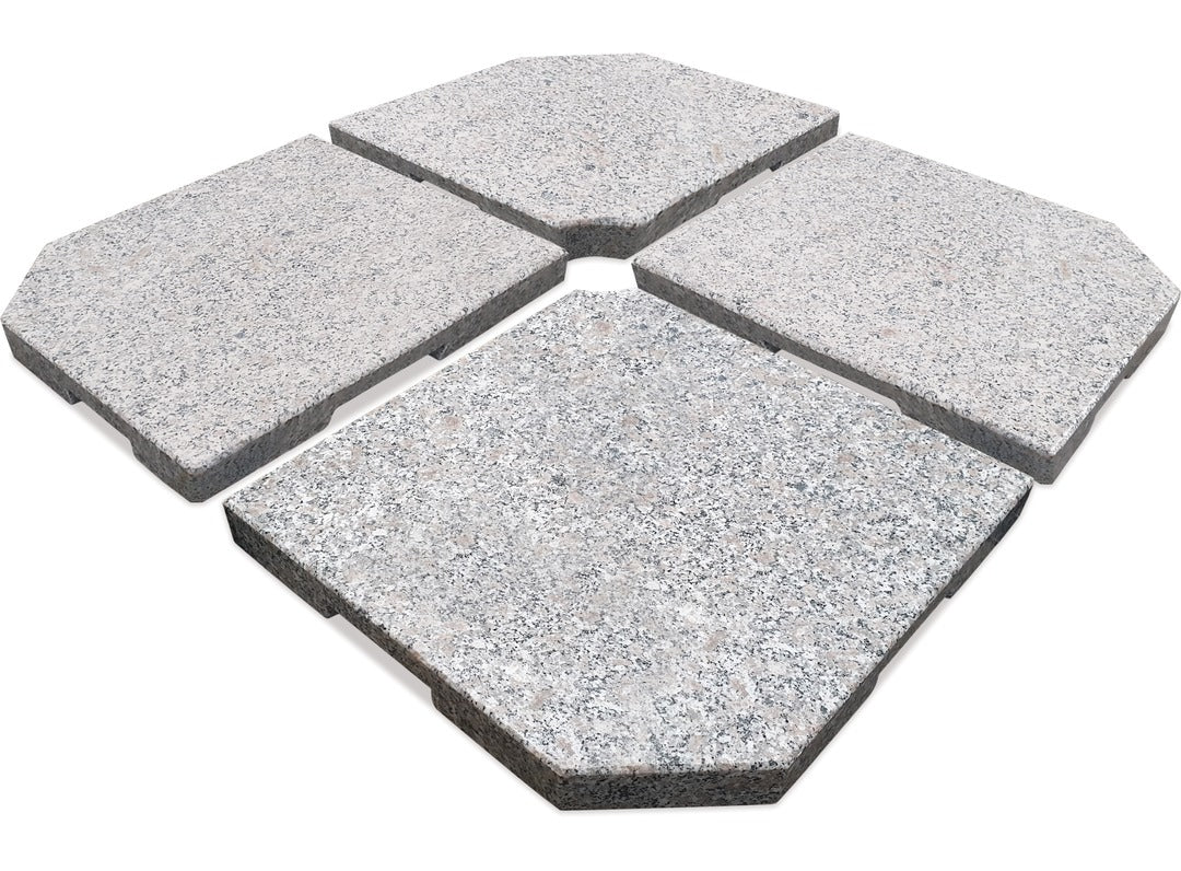 Atlas Granite 4 piece 100kg Umbrella Base