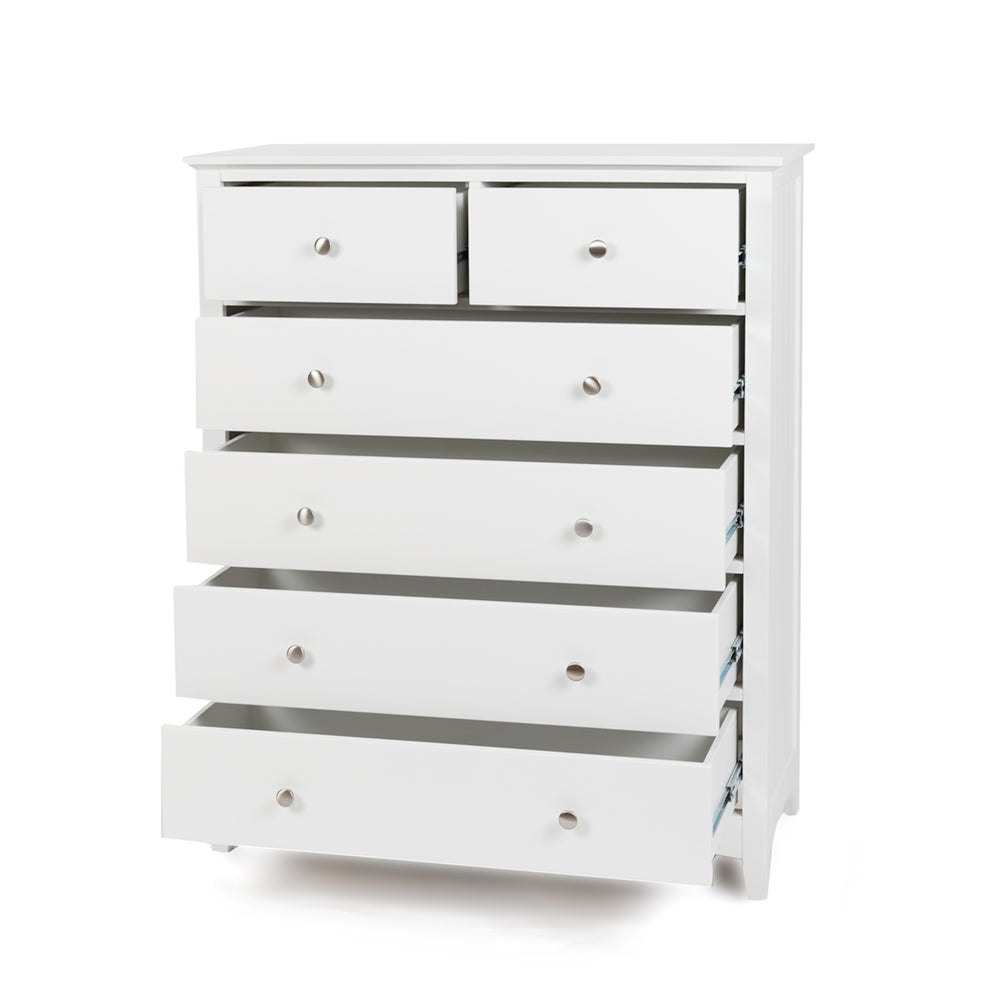 Jessica 6 Drawer Tallboy