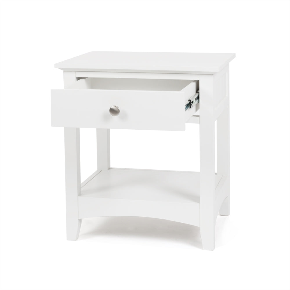 Jessica 1 Drawer Bedside Table