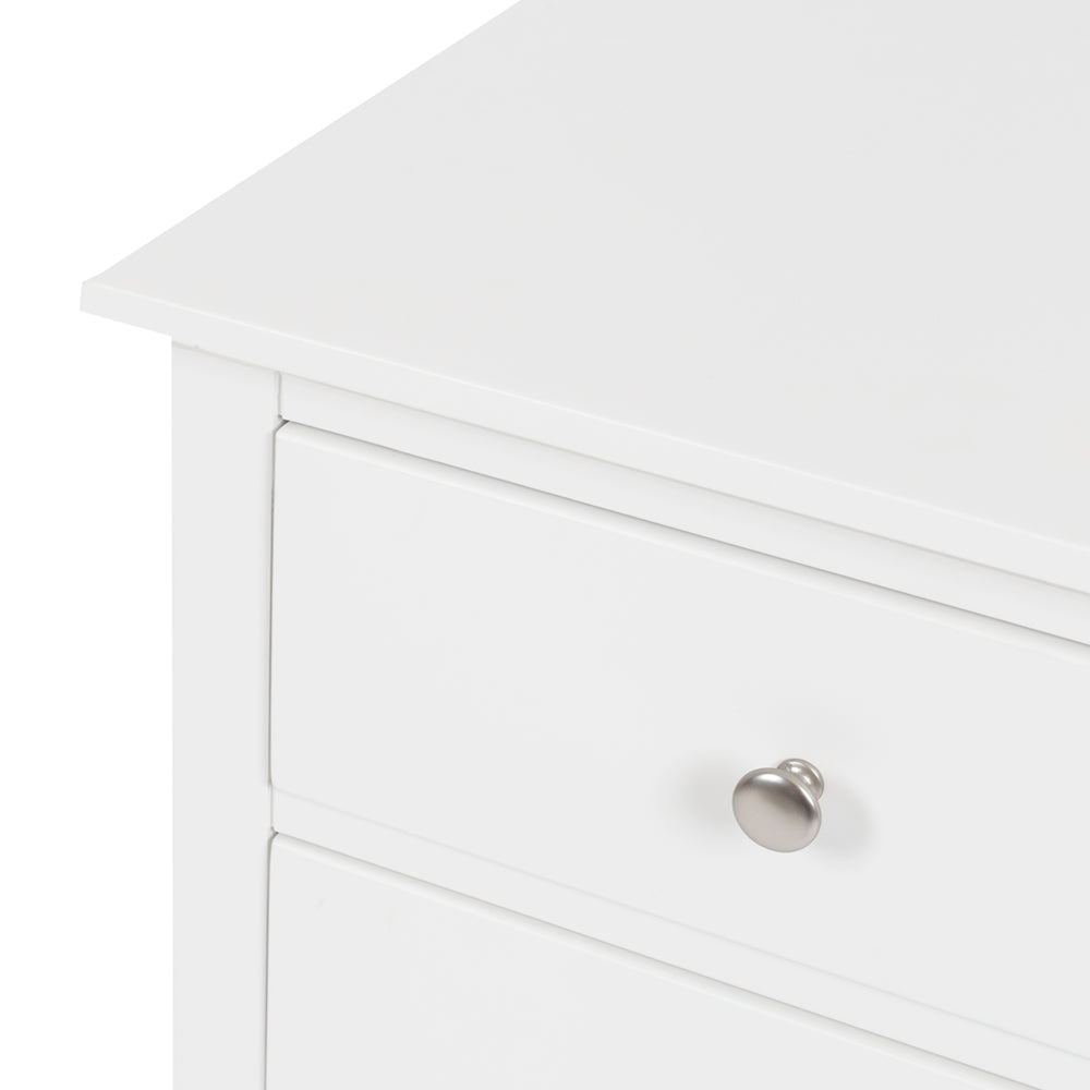 Jessica 3 Drawer Bedside Table