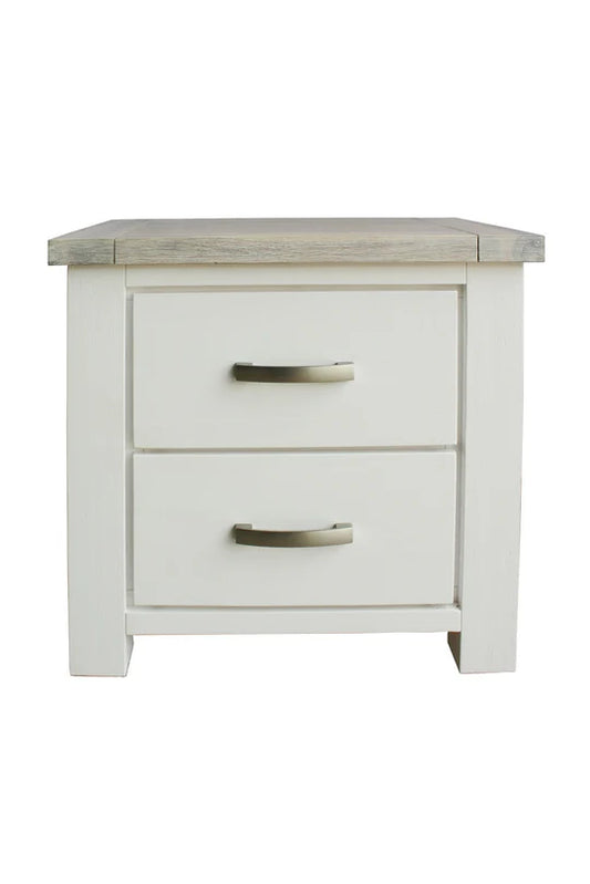 SF 2 Tone 2 Drawer Bedside