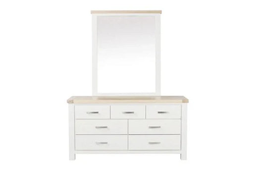 SF 2 Tone 7 Drawer Lowboy
