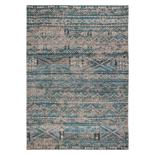 Antiquarian Kilim Zemmuri Blue Rug 140 x 200cm