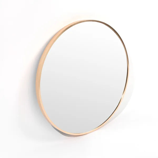 Bella Mirror 80cm Brass