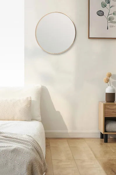 Bella Mirror 80cm Brass