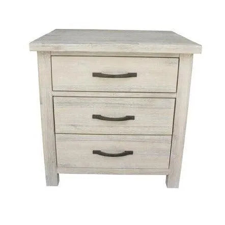SF Belle 3 Drawer Bedside