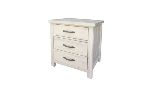 SF Belle 3 Drawer Bedside