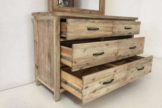 Belle 6 Drawer Lowboy/Dresser