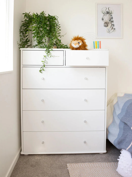 Bianca 5 Drawer Split (2 Over 4)