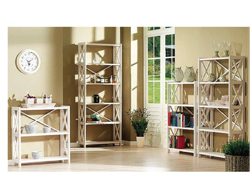 Brixton 5 Shelf W800mm Bookcase