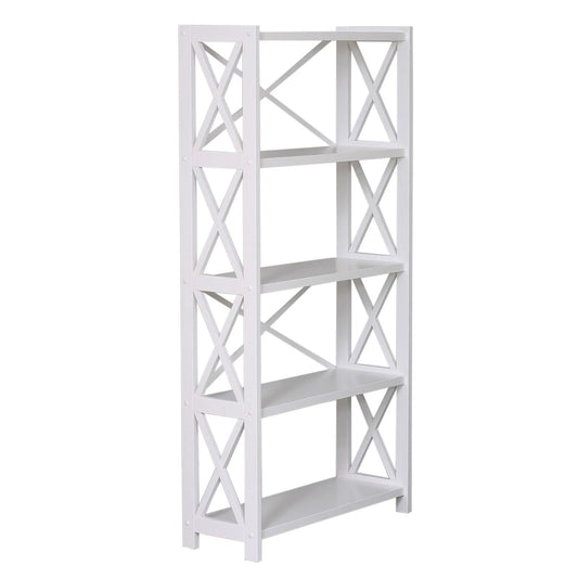 Brixton 5 Shelf W800mm Bookcase