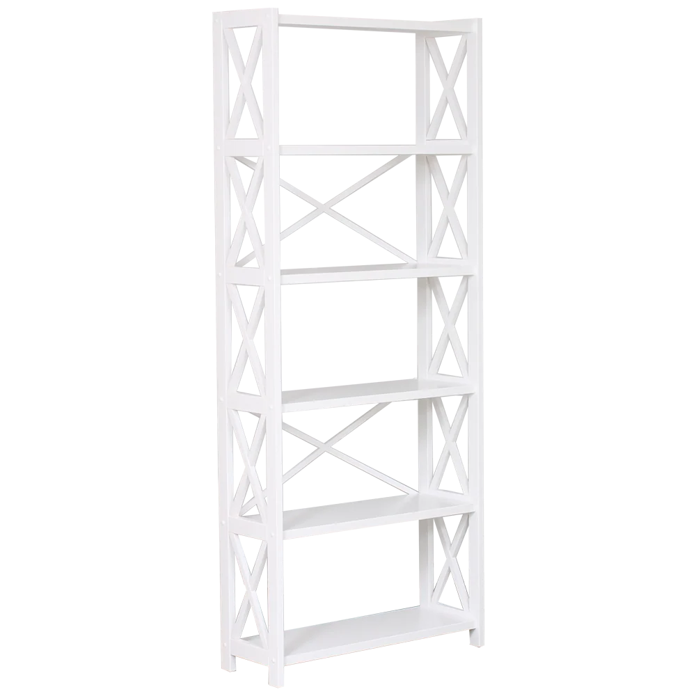 Brixton 6 Shelf W800mm Bookcase